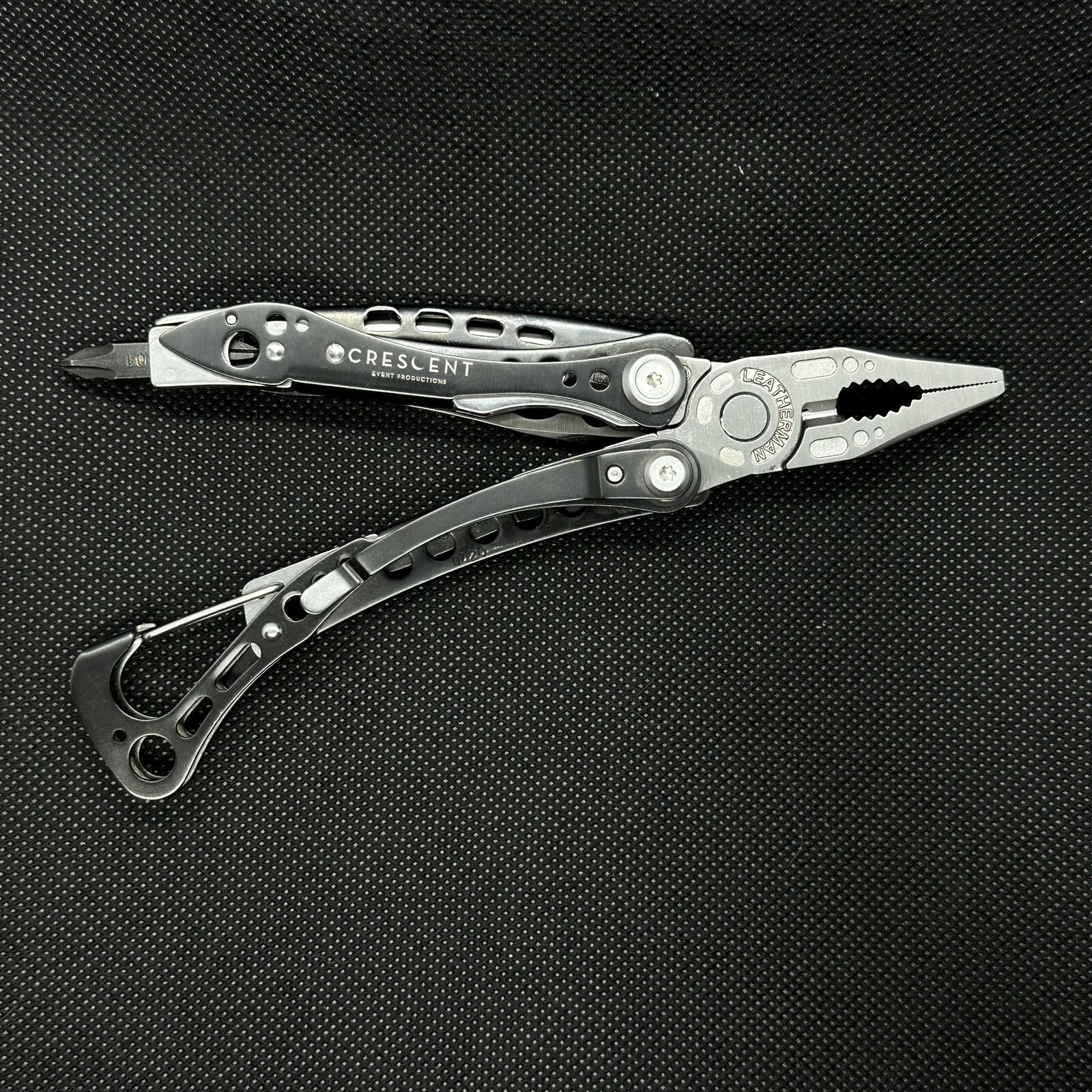 Crescent Productions Leatherman Skeletool CX, hunt, fish, camp, hike, EDC