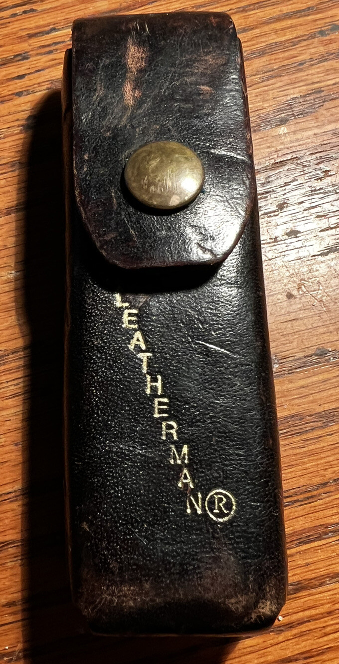 Vintage Leatherman Pocket Survival Multi-Tool TM 1325473 Made In USA