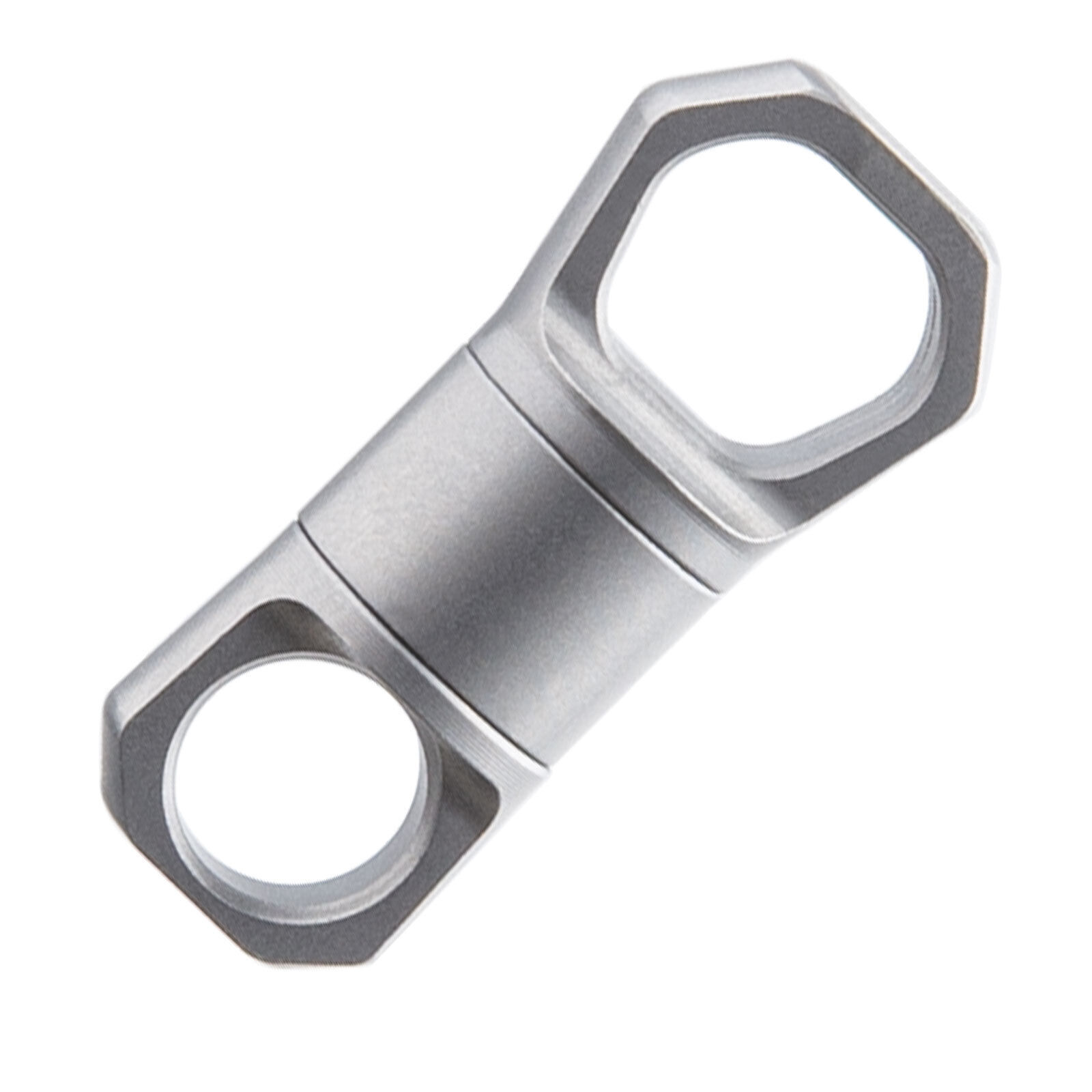 360° Flexible Rotation TC4 Titanium Car Key Hoop Ring EDC Keychain Buckle Tools