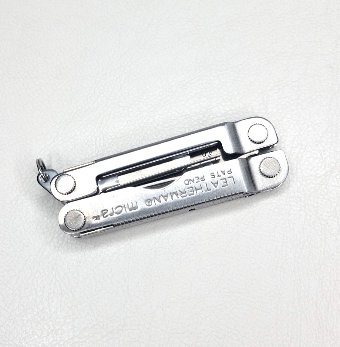 Vintage 1998 Leatherman Micra Multi-tool USA Made Scissors Tweezers File Blade +
