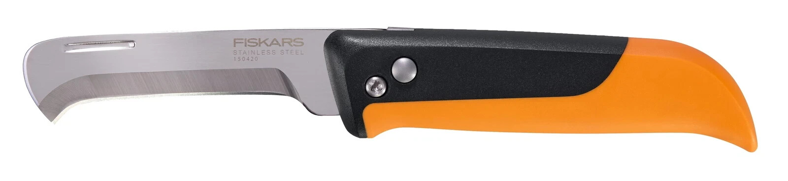 Fiskars Garden Knife, 3″ Blade Length, Food Gardening Tools, Orange NEW!
