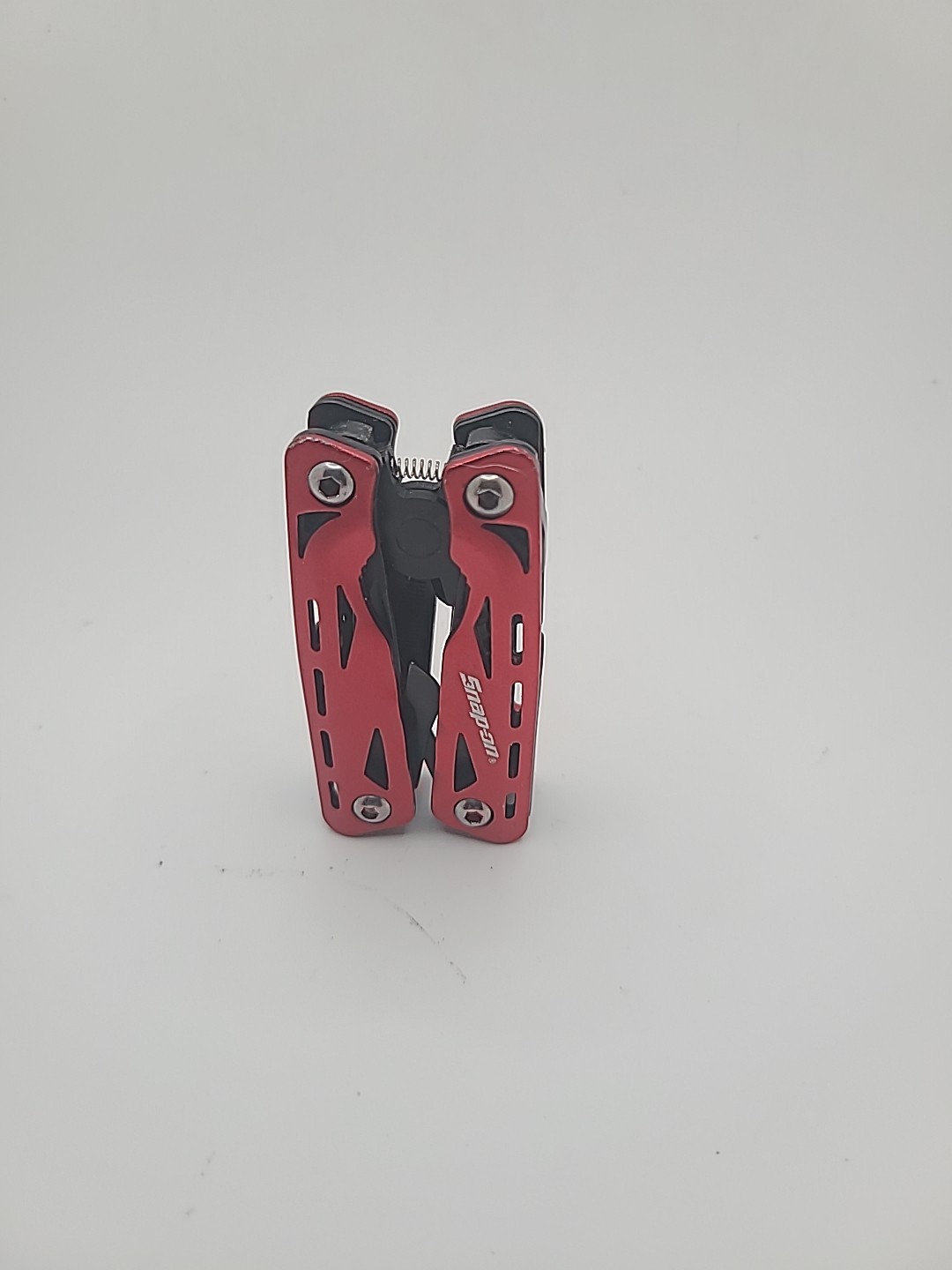 Snap-On Tools Red Multi-Tool Folding Pocket Knife w/ Pliers – Compact EDC Tool