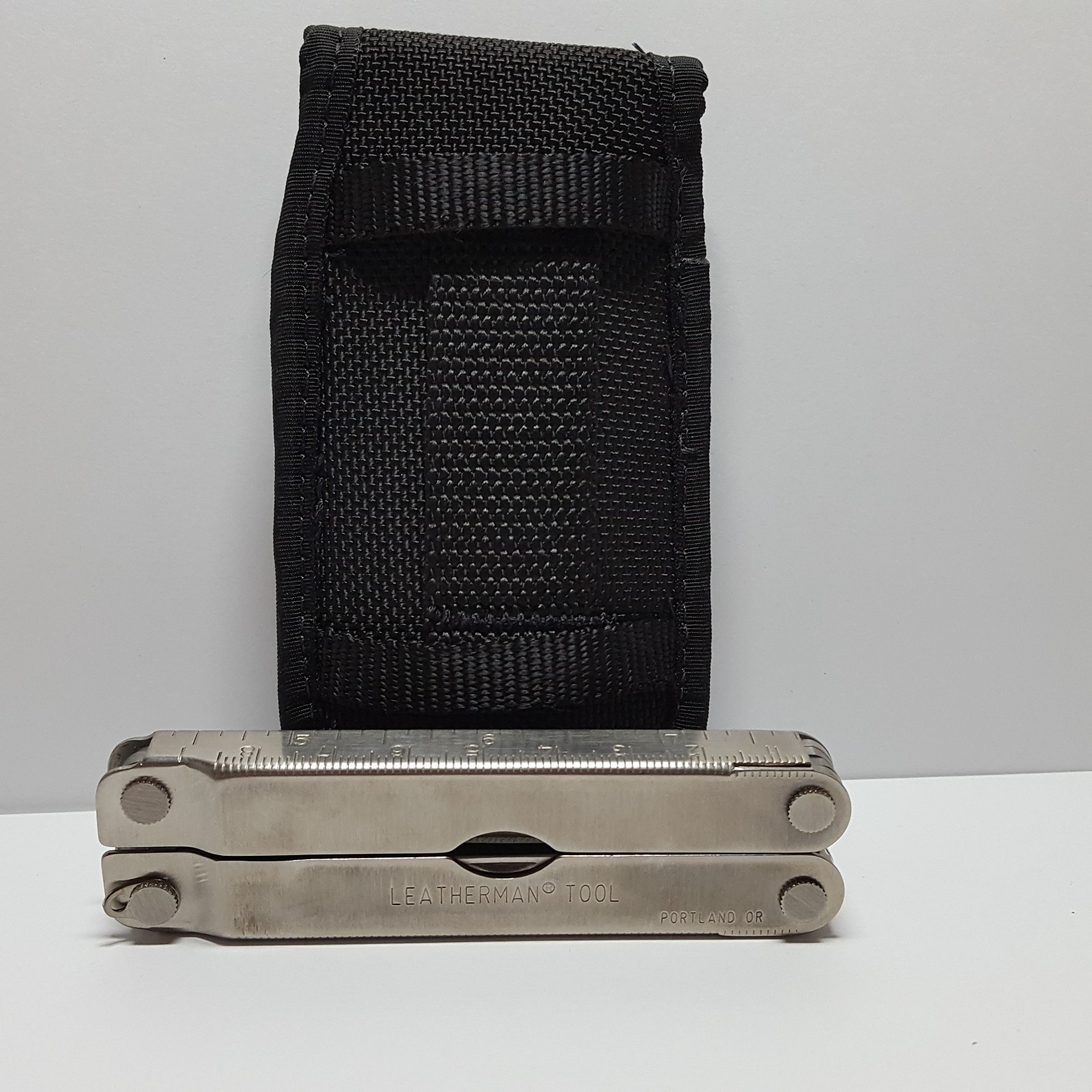 USA Made PPG Industries Logo LEATHERMAN ORIGINAL EDC Multi-Tool & Nylon Sheath