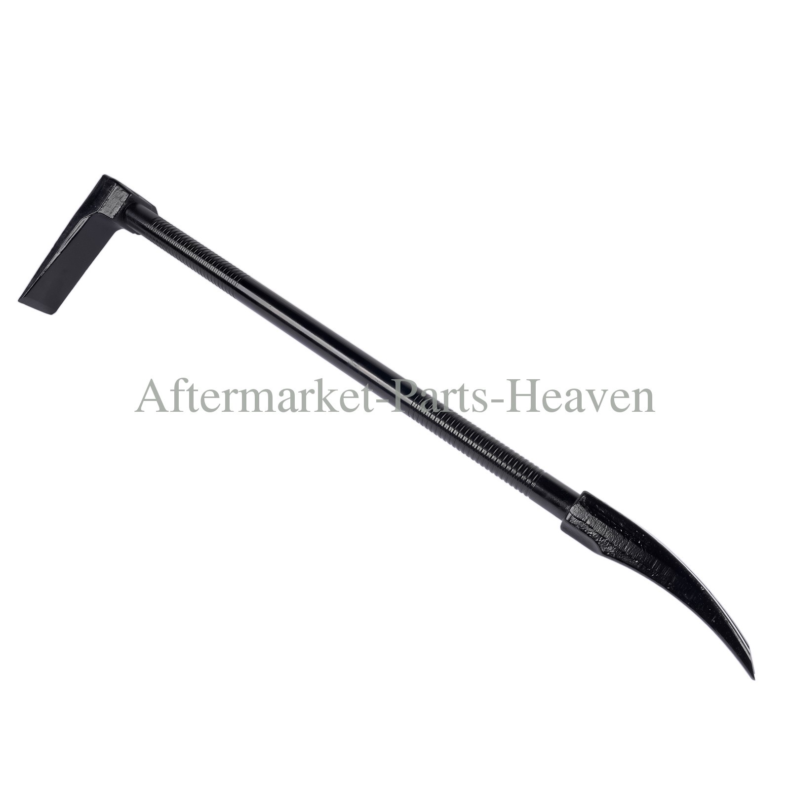 30″ One-Piece Halligan Bar, Firefighter Forced Entry Pry Tool w/ Anti-Slip Grip