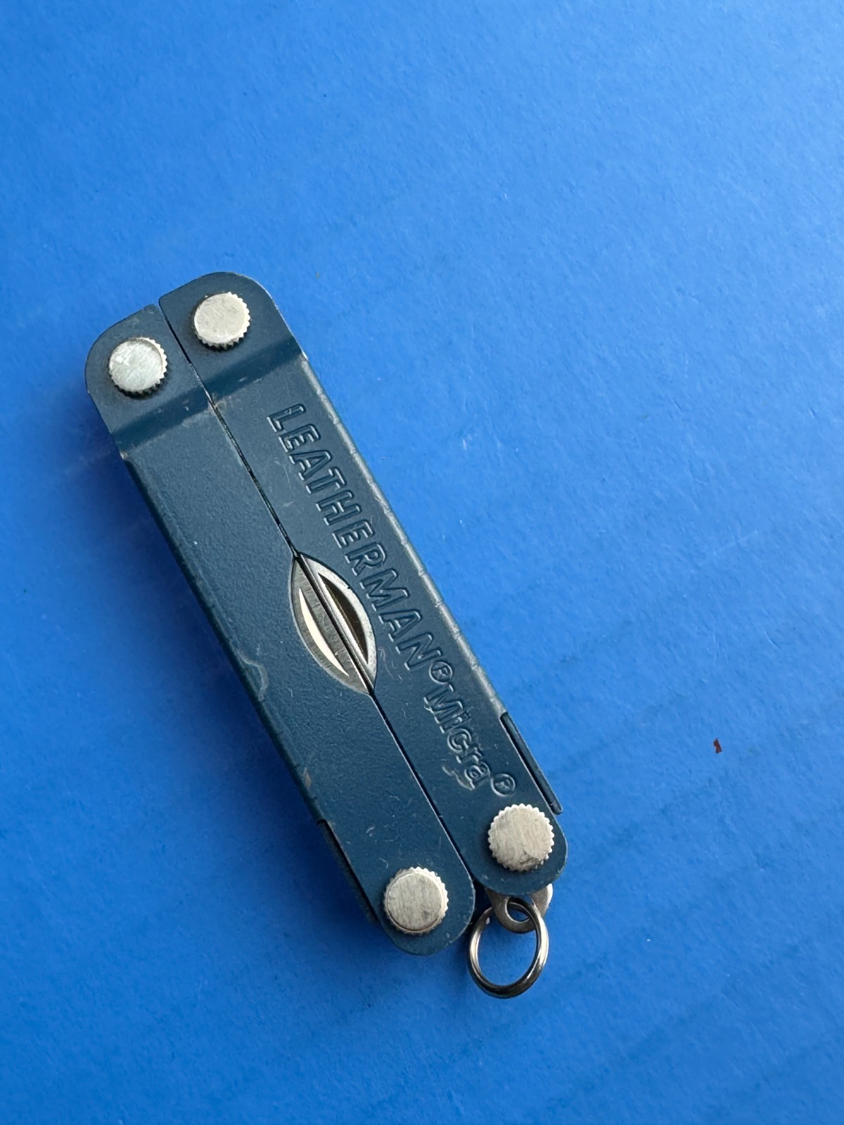 Leatherman Micra 10 in 1 Multitool Anodized Aluminum – Navy Blue