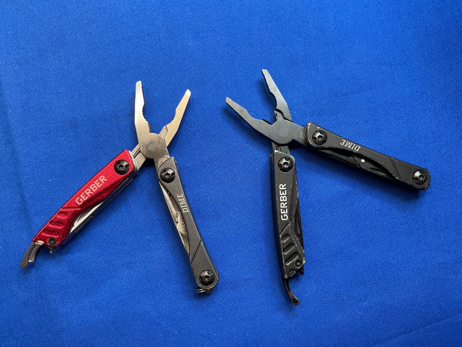 Gerber Dime Multi Tool Knife Pliers Lot of 2 Tools