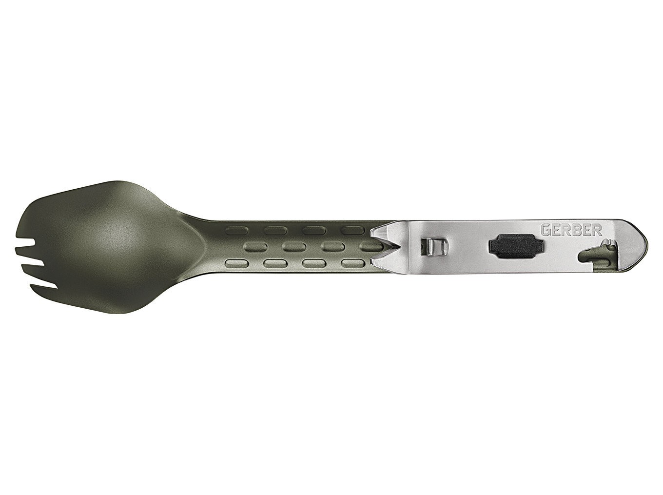 GERBER DEVOUR SPORK CAMPING UTENCIL FISHING HIKING | GREEN 31003423