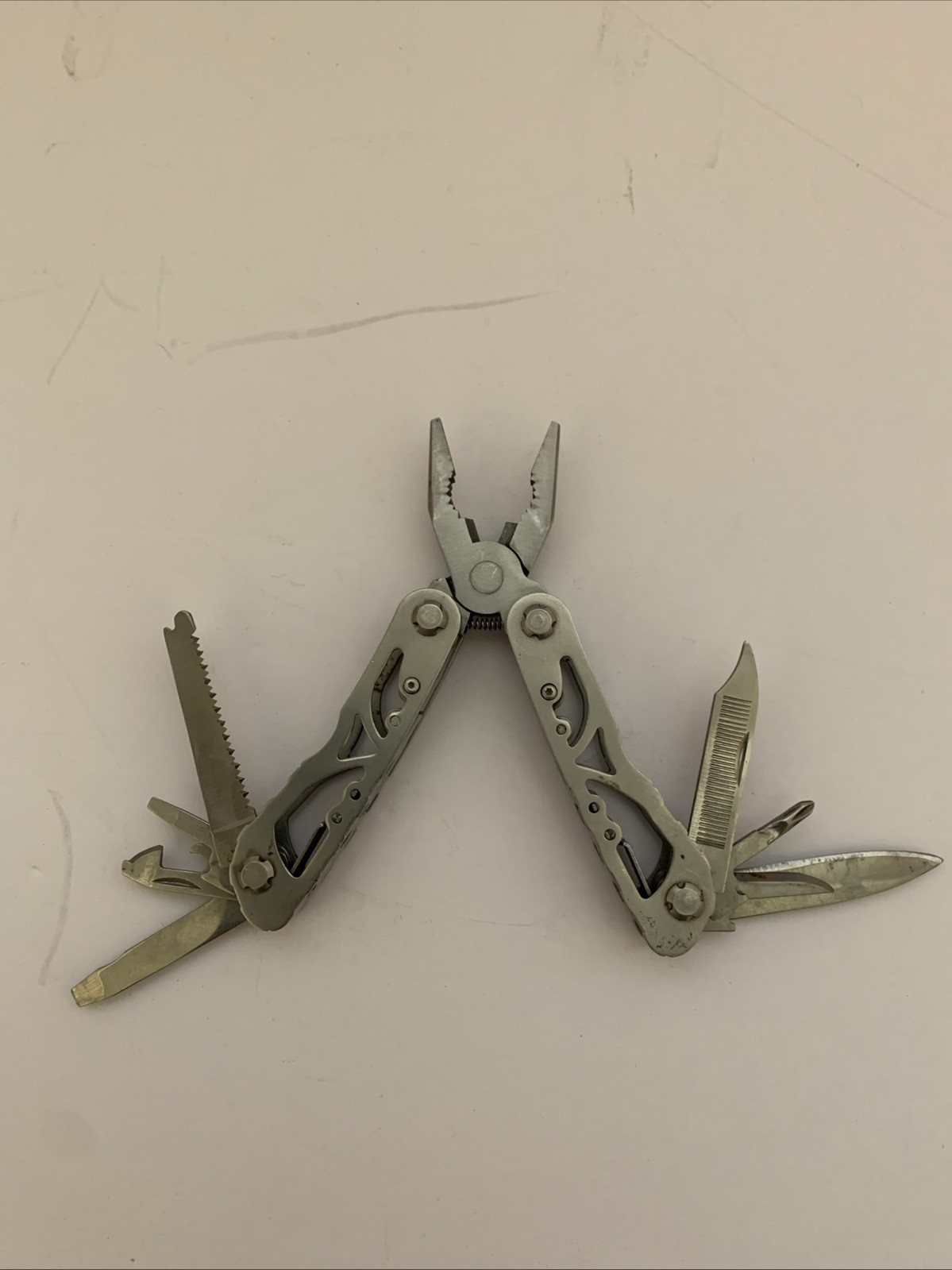 Husky Multi Tool 3.5” 8 Tools In 1 Including Plier, Blade, Awl, File,openers,etc