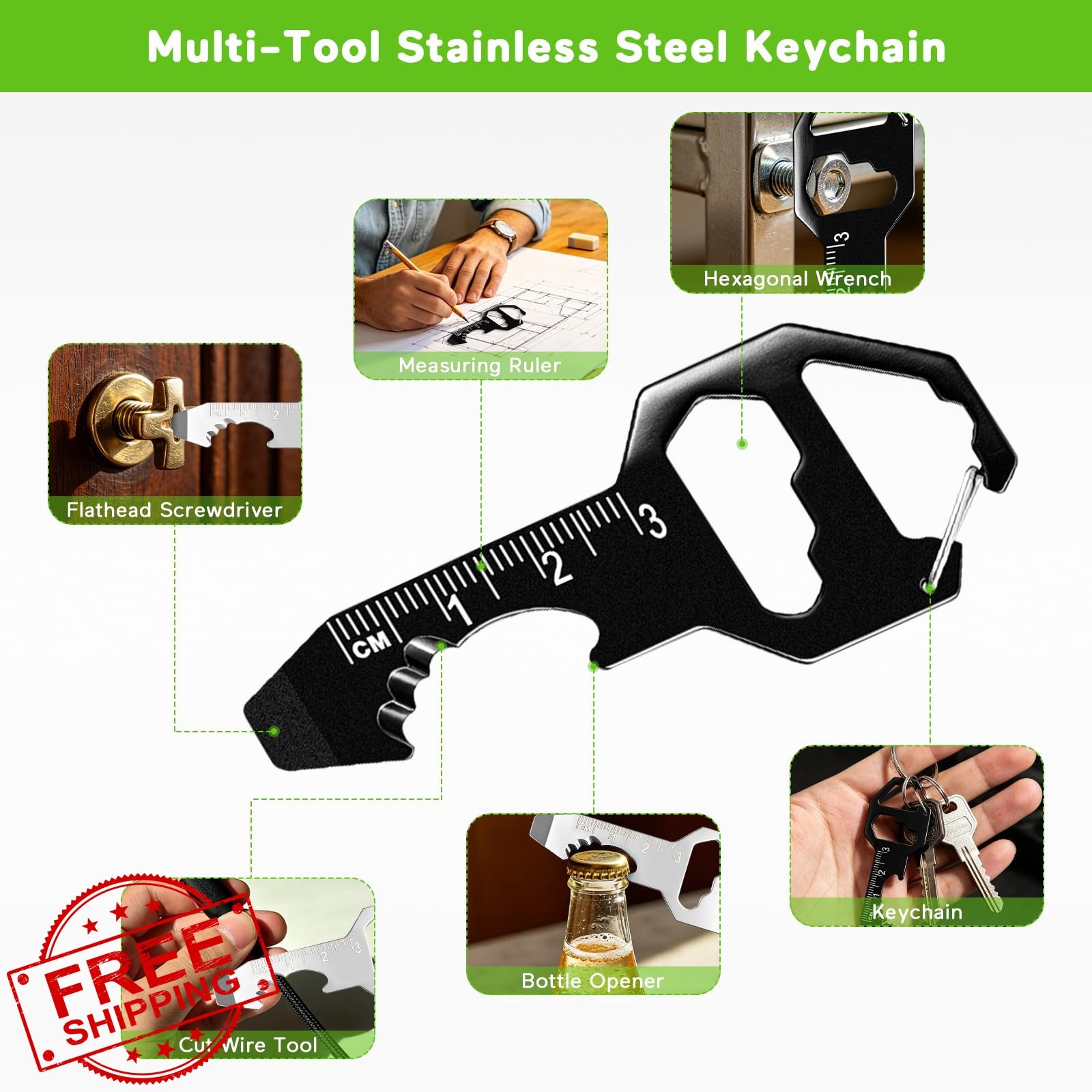 HOFASON 6-in-1 multitool pen 24pk