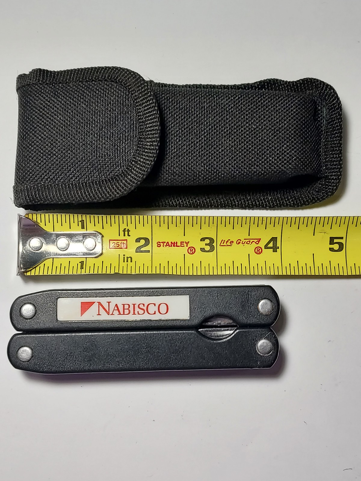 Barlow Multi Tool advertising Nabisco + Nylon Pouch – Pliers, Blade