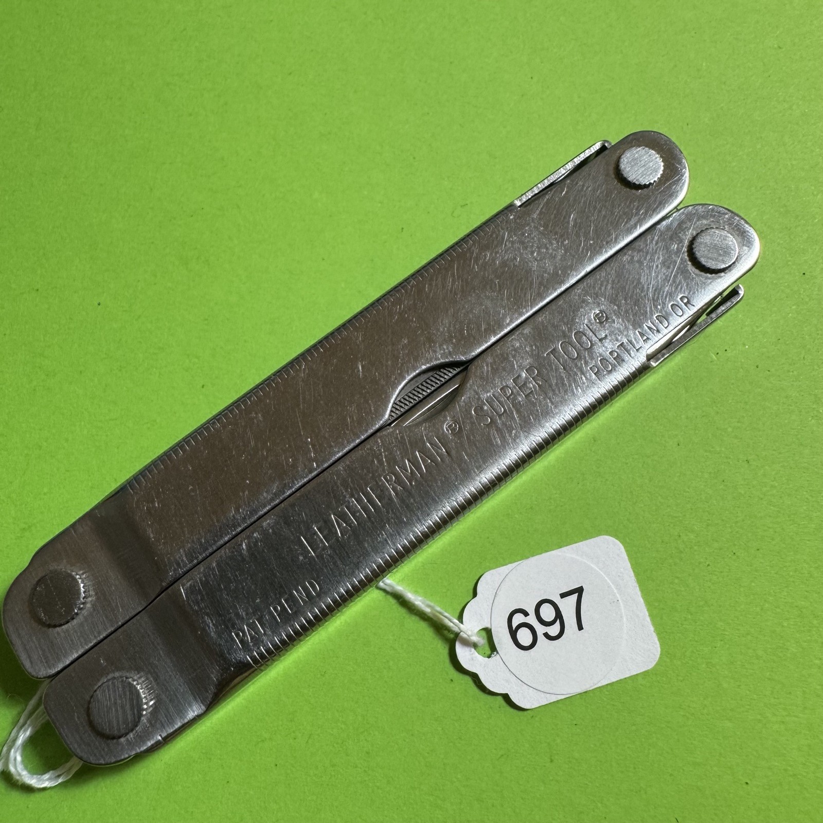 Leatherman Super Tool Plier Multi Tool Pocket Knife Stainless EDC #697