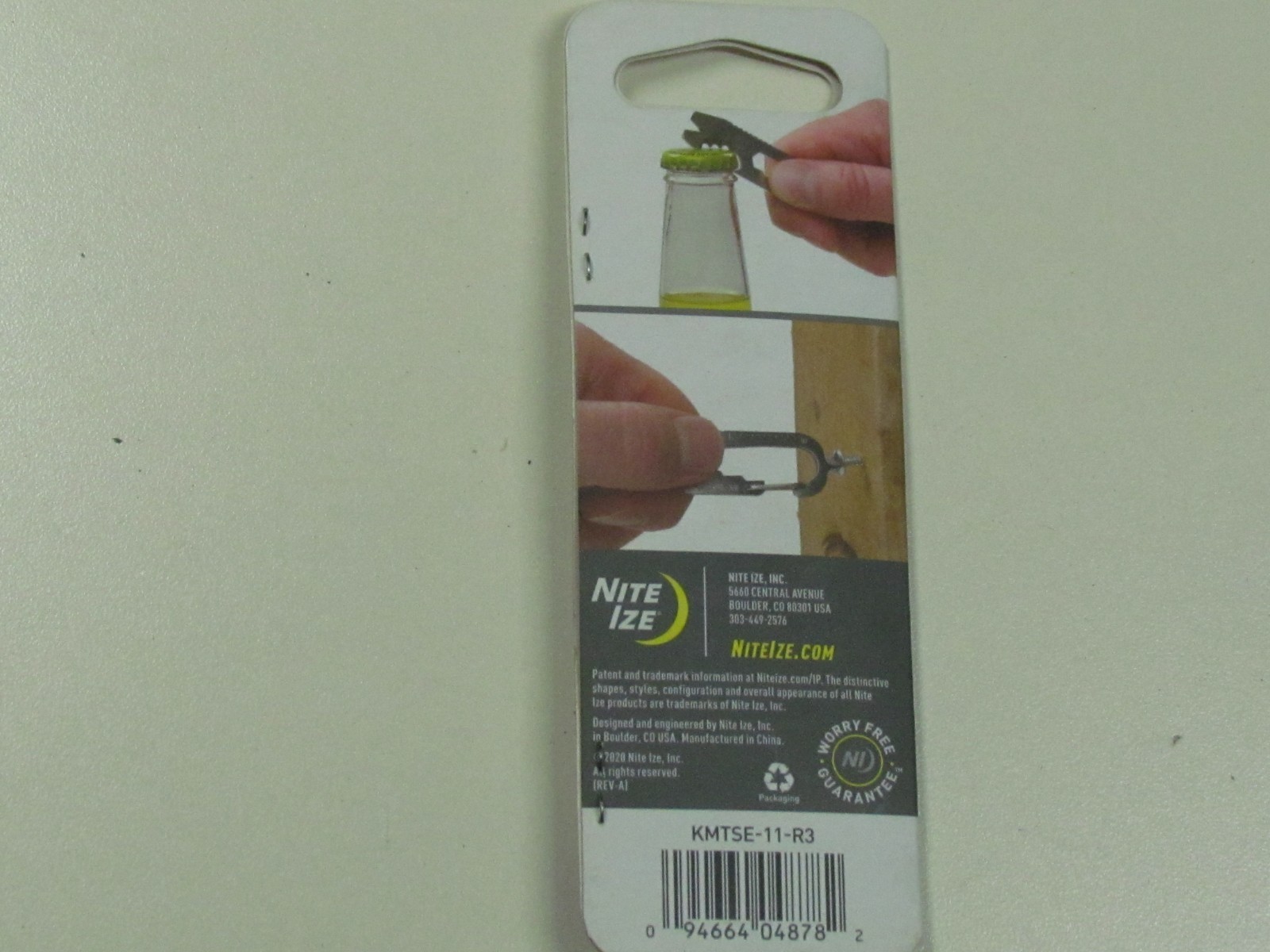 NITE IZE DOOHICKEY 8 IN 1 KEY TOOL KEYCHAIN KMTSE-11-R3 ALUMINUM