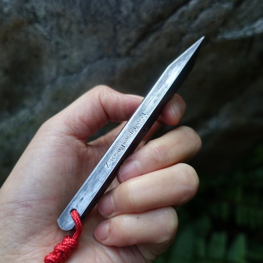 Z-WEAR Powder Steel High Hardness EDC Multi-Tool Pry Bar Outdoor.
