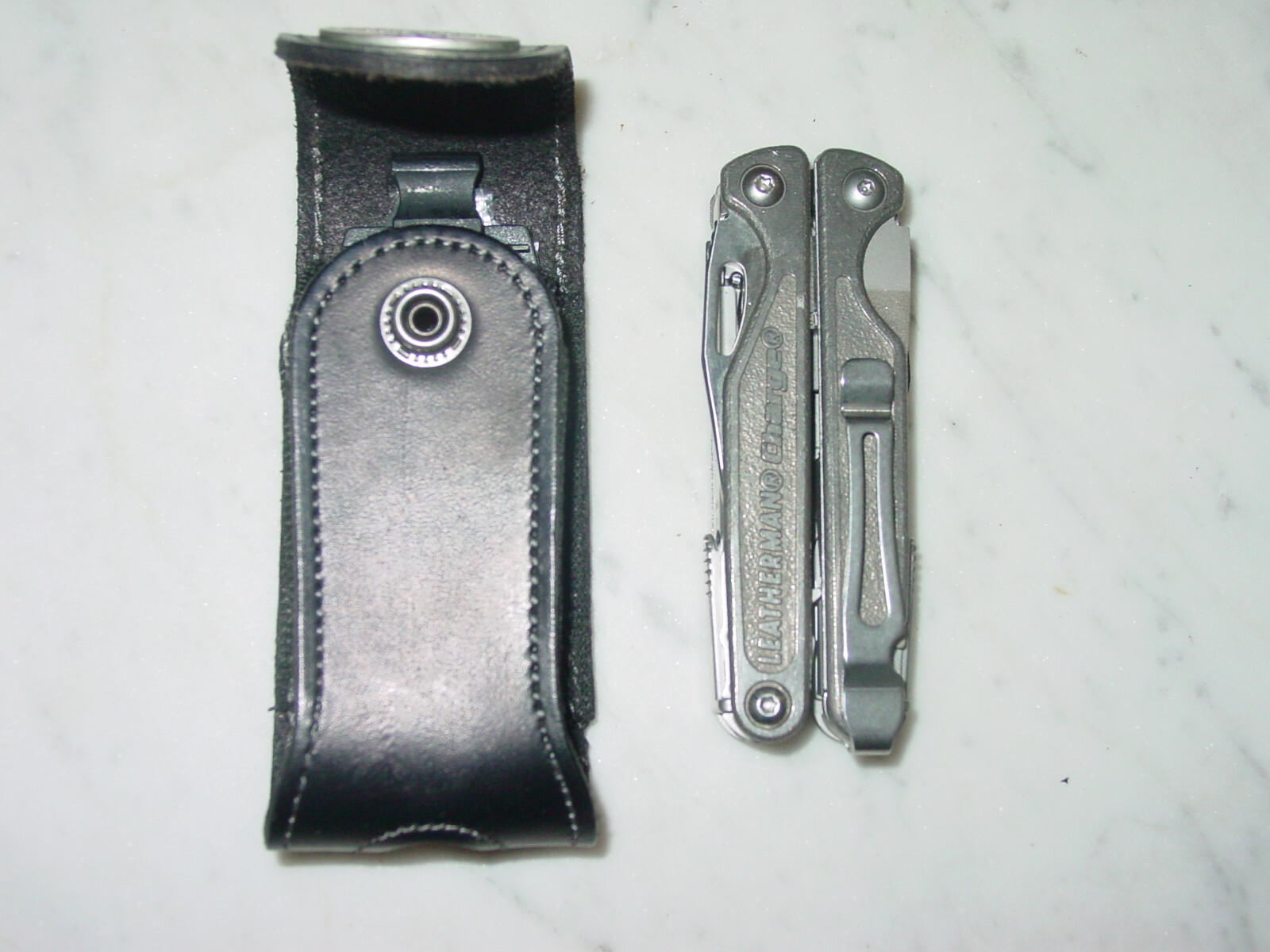 Leatherman Charge Ti 154CM Blade Leather Sheath Multi-Tool Retired