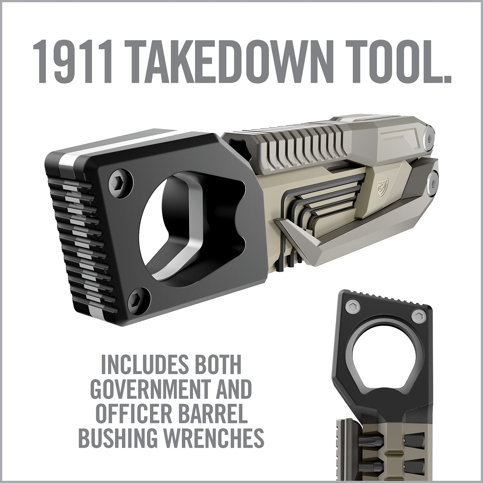 19 in 1 Pistol Tool Multitool Kit for Tactical Mag Accessories and Repairs