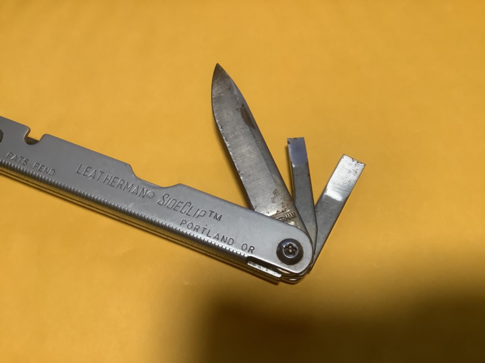 Leatherman USA Sideclip Multi-Tool 0798 0898 Collectible Discontinued!