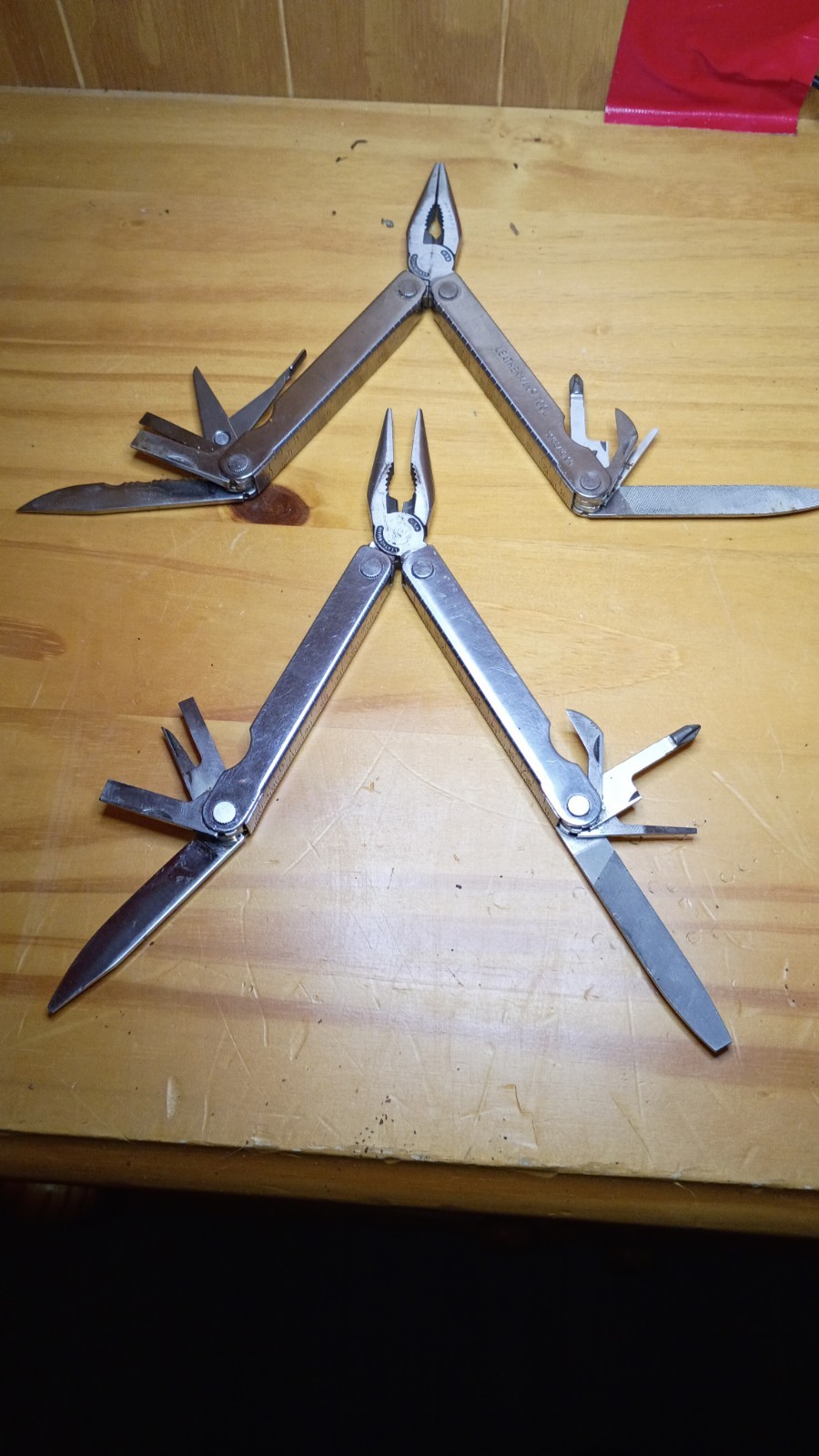 2 Set  style Vintage Original Leatherman Multi Tool- Portland Oregon