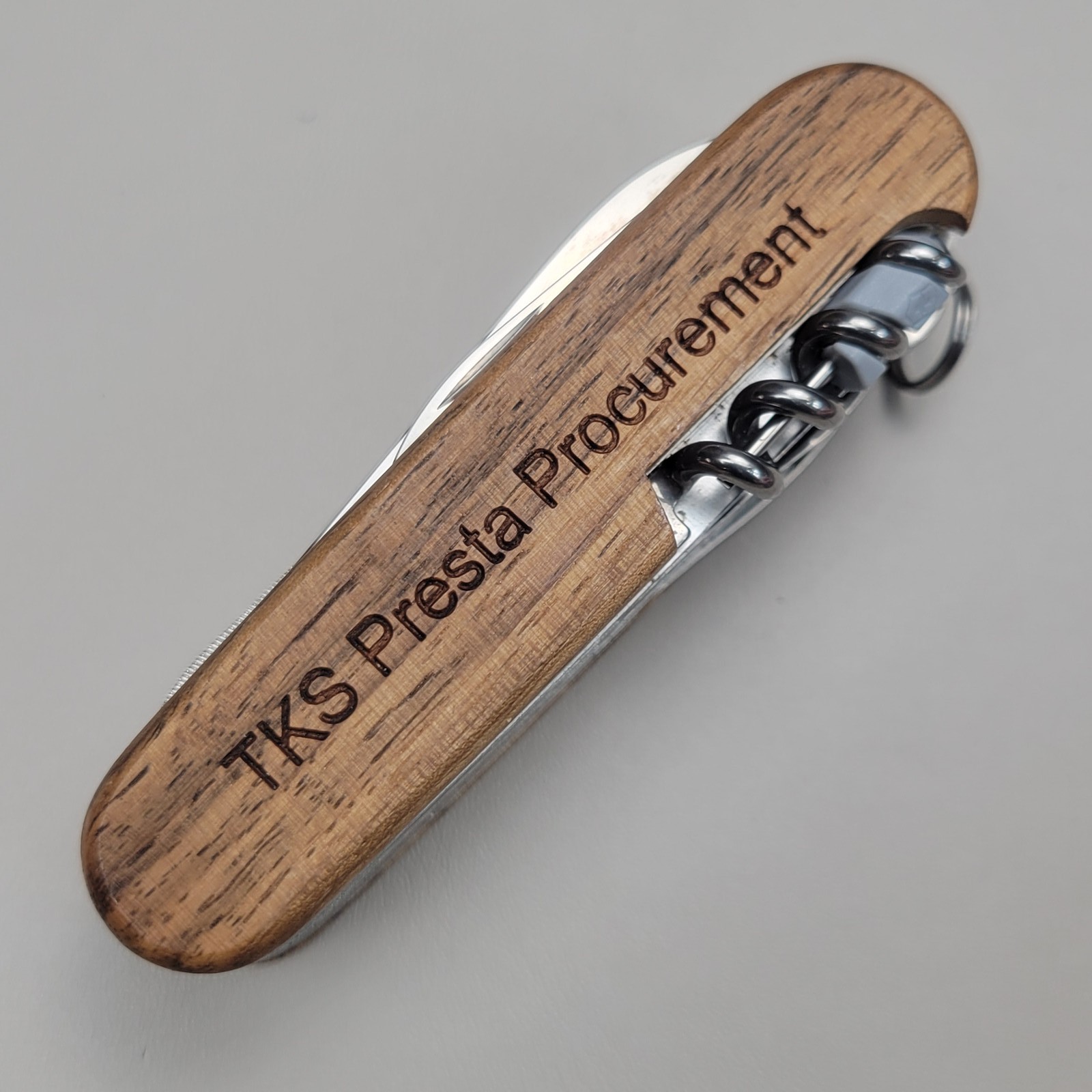 Victorinox SwissChamp Walnut Wood Swiss Army Multi-Tool Pocket Knife