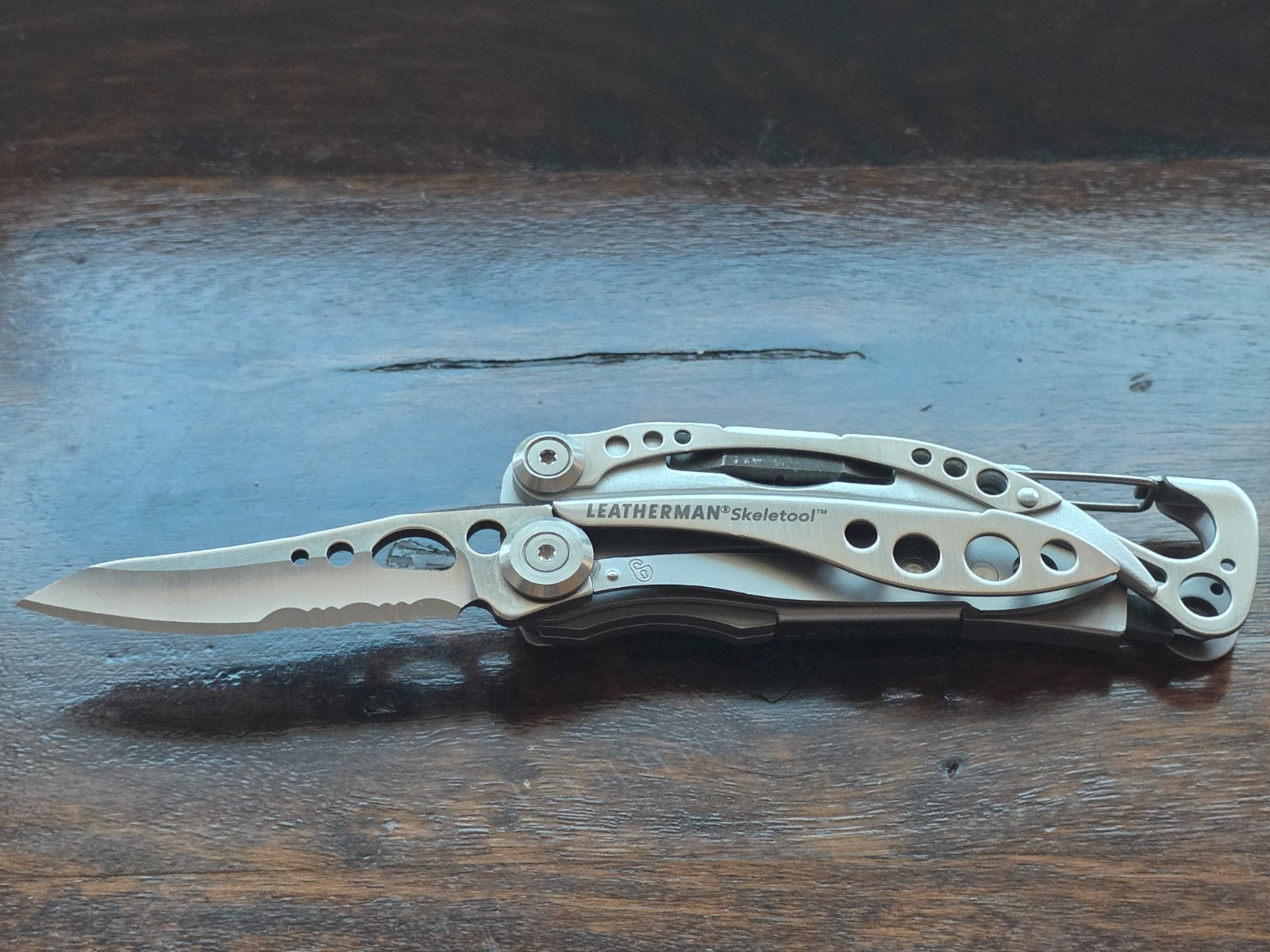 🛠️🇺🇸 Leatherman Skeletool • USA Made • Lightweight EDC • 420HC • Pocket Clip