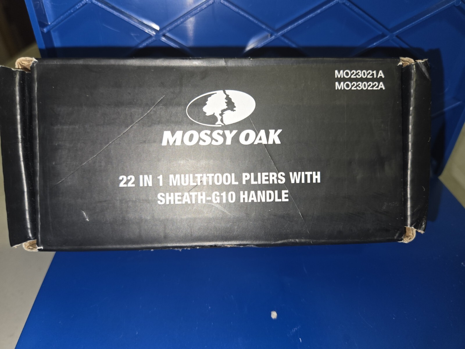 MOSSY OAK Multitool, 21-in-1 Black/Stainless Steel Multi Tool Pocket Knife