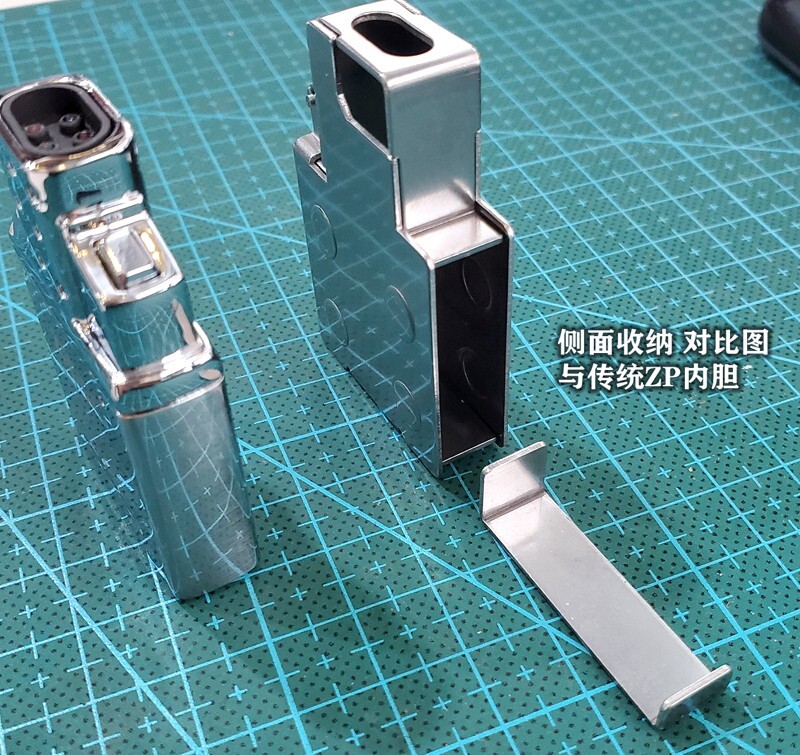 New EDC Stainless Steel Insert Portable Candy Chewing Medicine Box Storage Tool