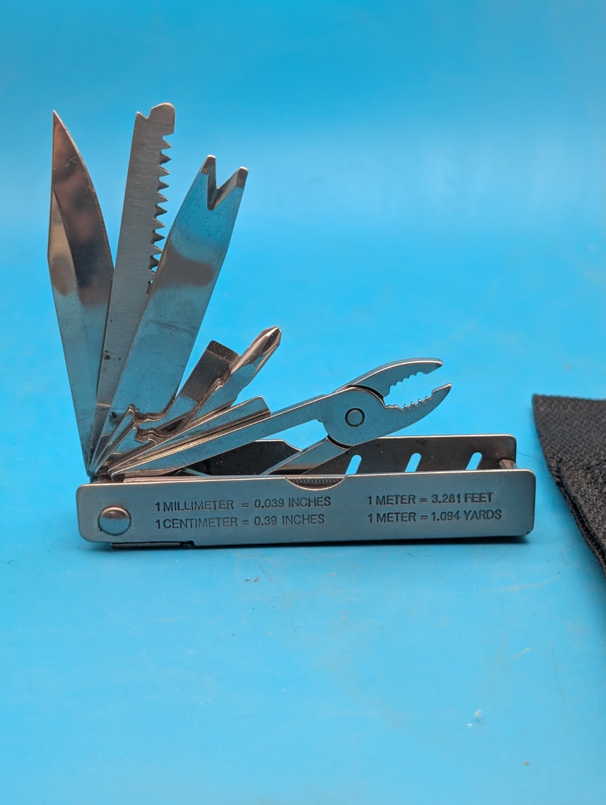 Stainless Steel Multi-Tool Pocket Tool W/ Sheath