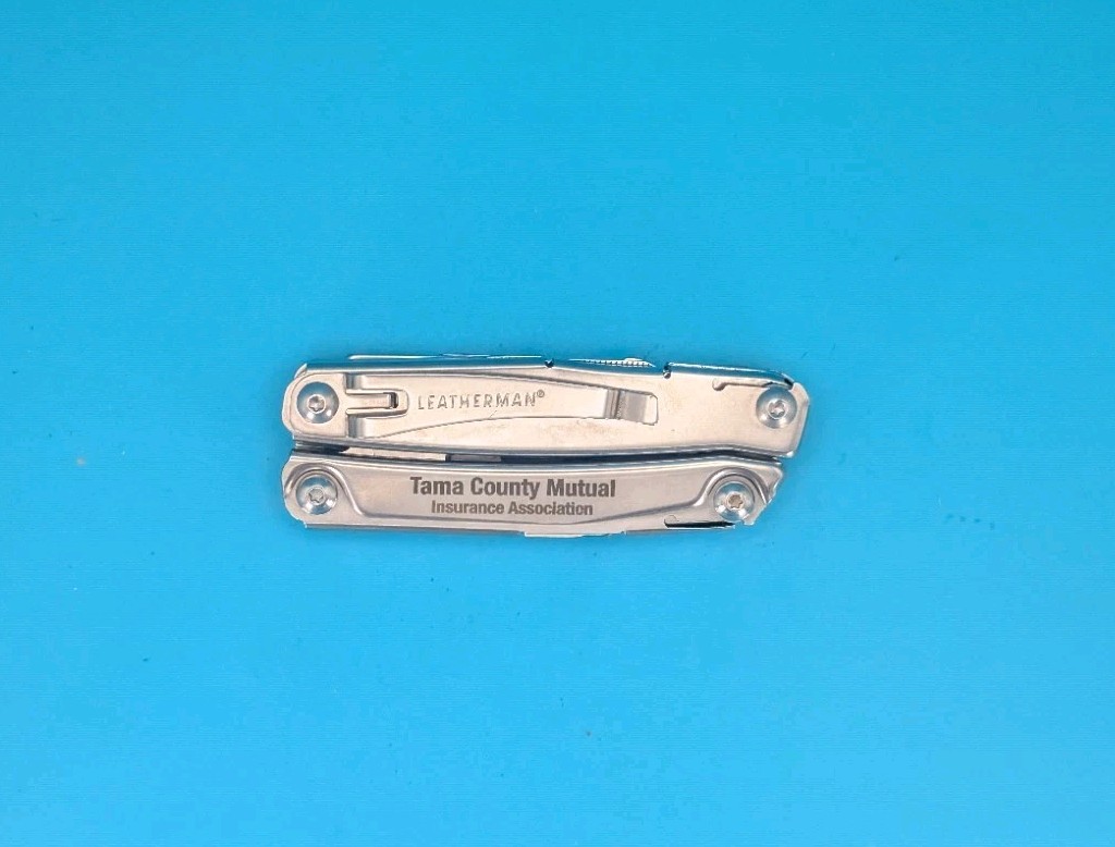 Leatherman Rev 3.8″ Multi-Tool, Stainless! *TAMA COUNTY MUTUAL*