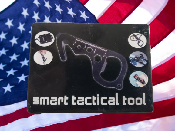 RARE TACTIC Plus Smart Tactical Keychain Multi Tool – w/ lanyard sheath