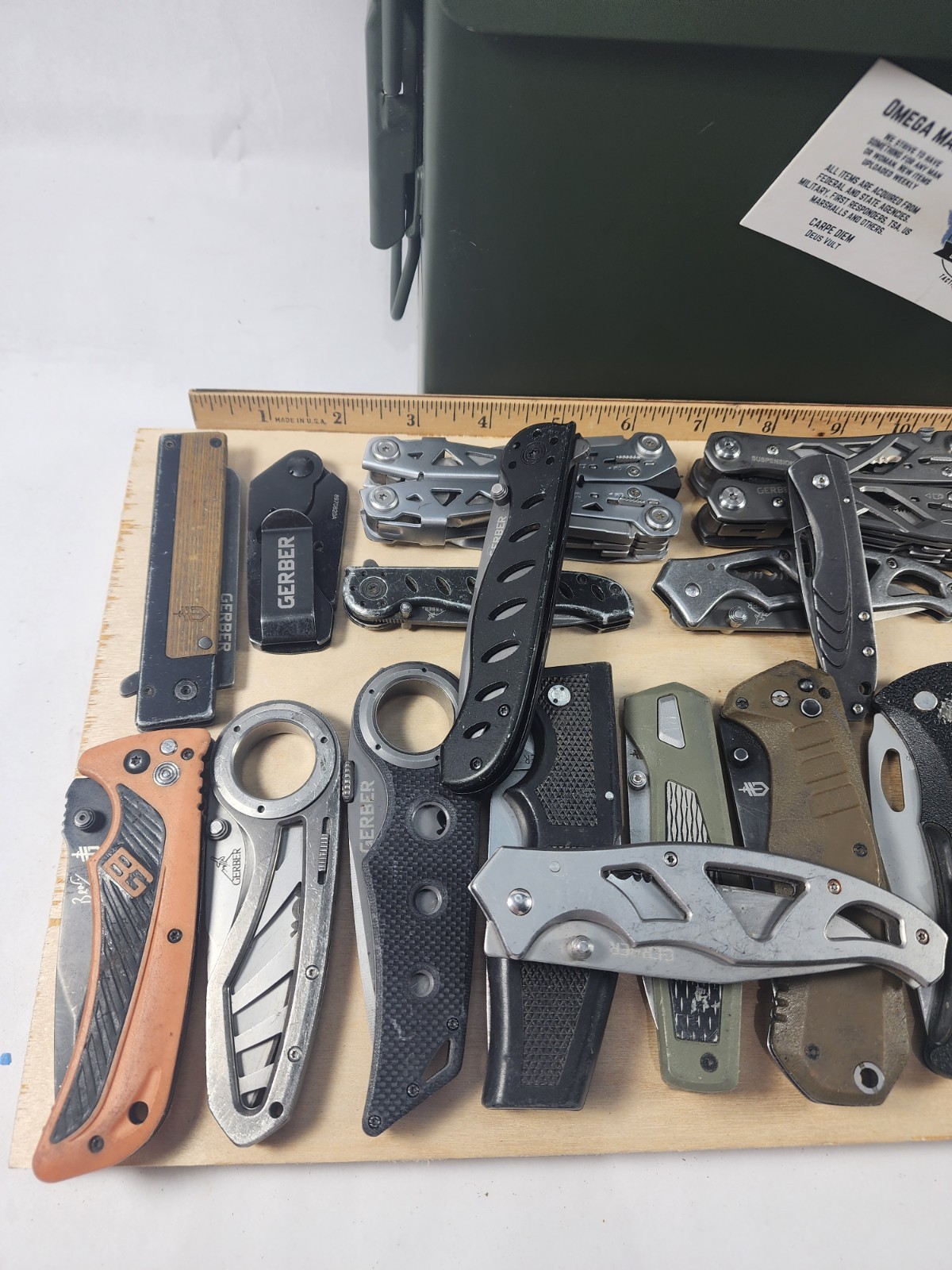 3-3.5 pounds grab bag GERBER MINI Multi-Tools & knives. outdoors Hunting Prepper
