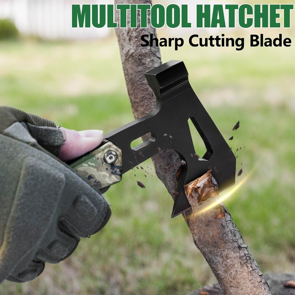 Multi Tool Axe Hammer Multitool Hatchet Stainless Steel EDC Pocket Knife