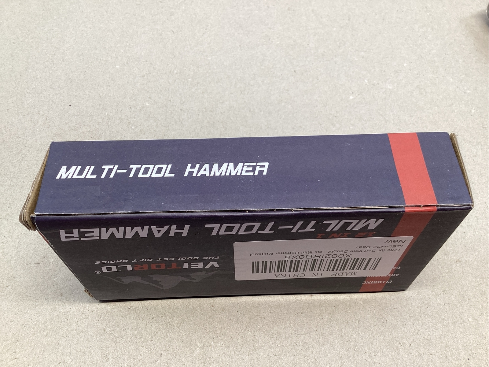 Veitorld 12 In 1 Multi-Tool Hammer For Camping And Climbing Compact 5.5 Length