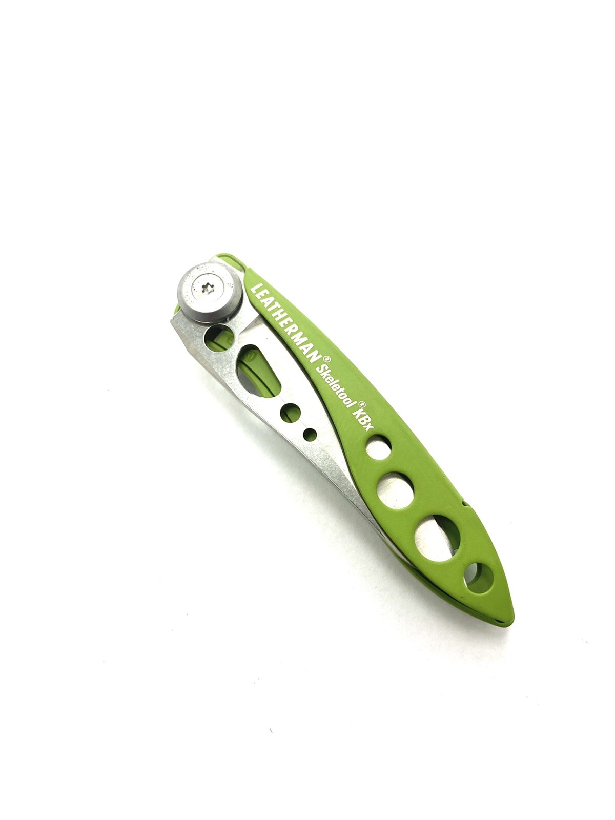 Leatherman Skeletool Pocket Knife w/ Bottle Opener, Green 832384