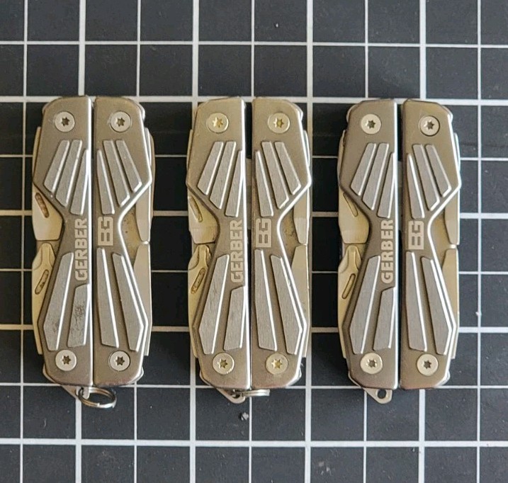 Gerber (3x) Bear Grylls Compact Multi-Tools