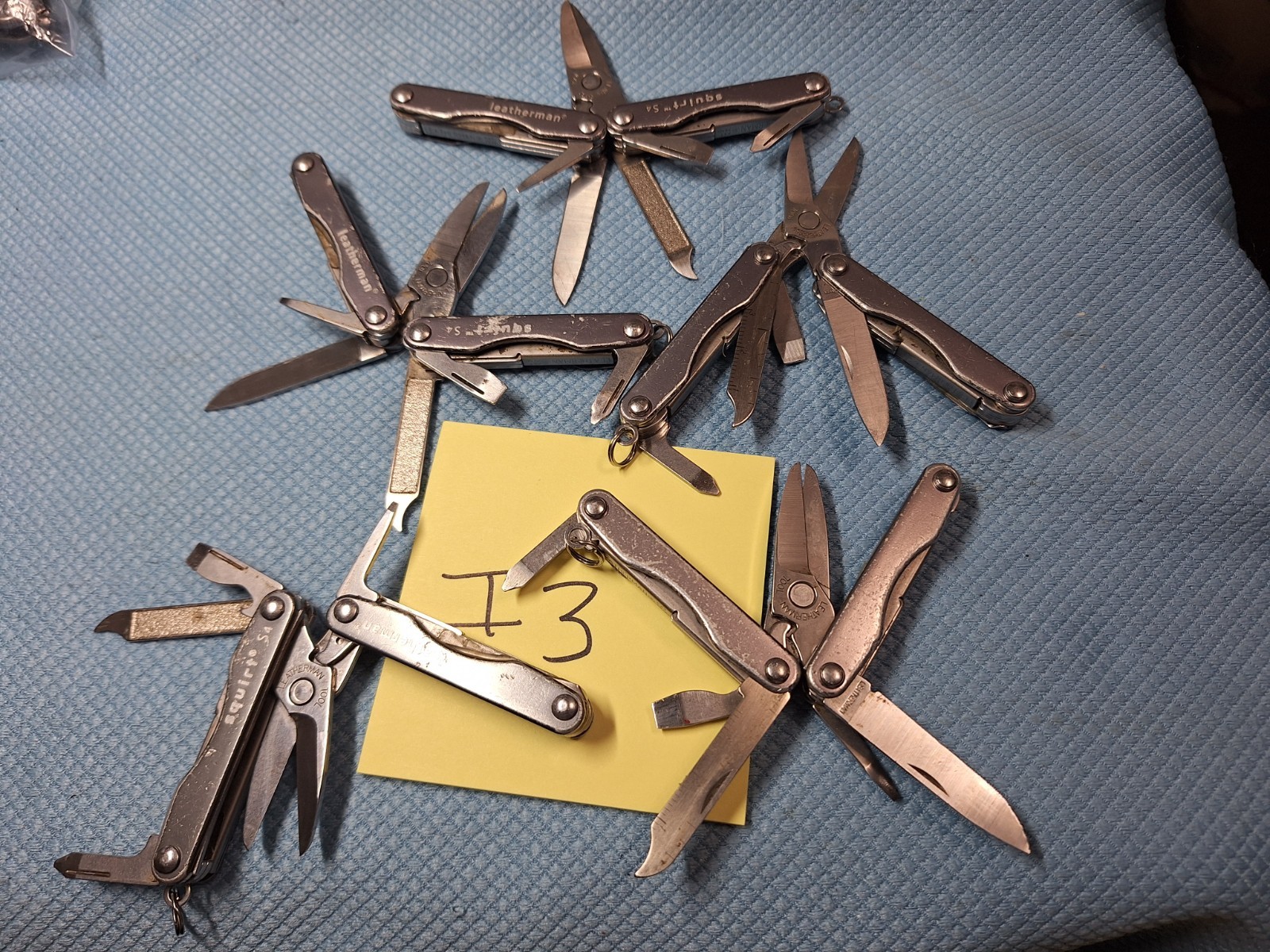 QTY 5 LEATHERMAN S4 SQUIRT Grey Multi Tools COLLECTORS GREAT GIFTS Loc I3