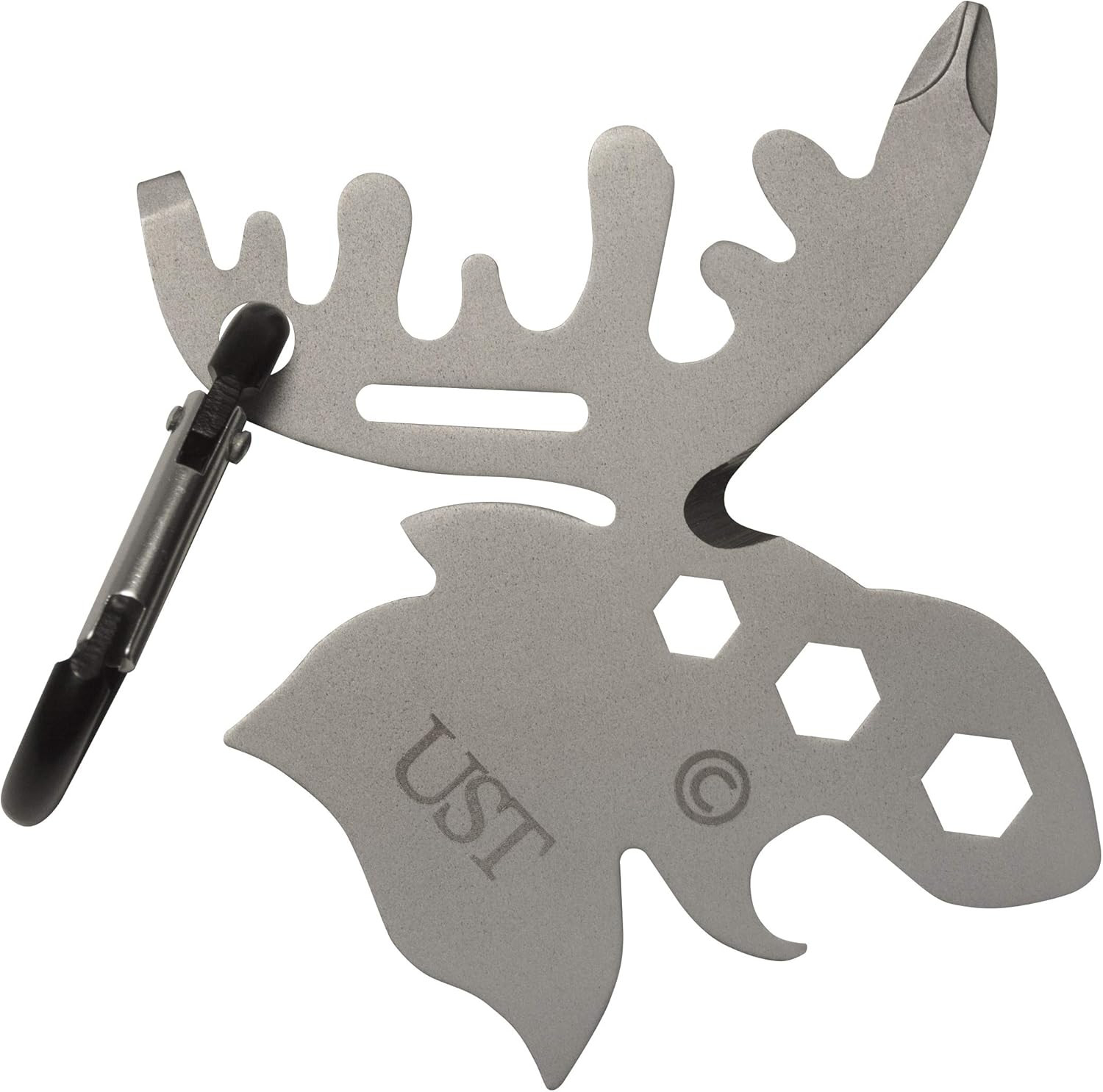 Tool-A-Long Multi-Tool Carabiners with Durable, Compact Stainless Steel Construc