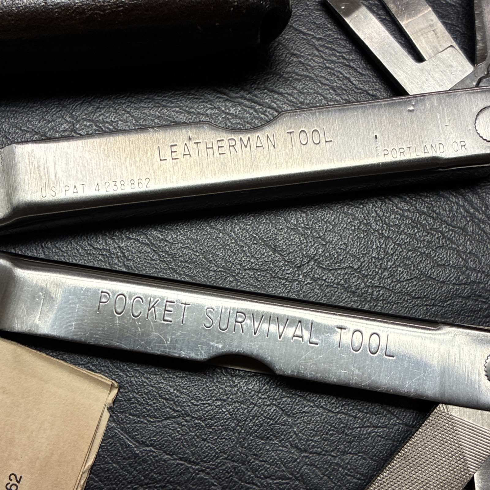 LEATHERMAN USA 1st RunUS PAT 4238862 POCKET SURVIVAL TOOL Multitool Portland OR