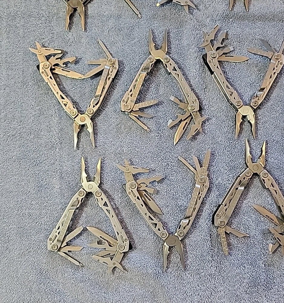 Gerber Suspension NXT Multi Tools – LOT OF 12 – Pliers, Scissors, Knife, File