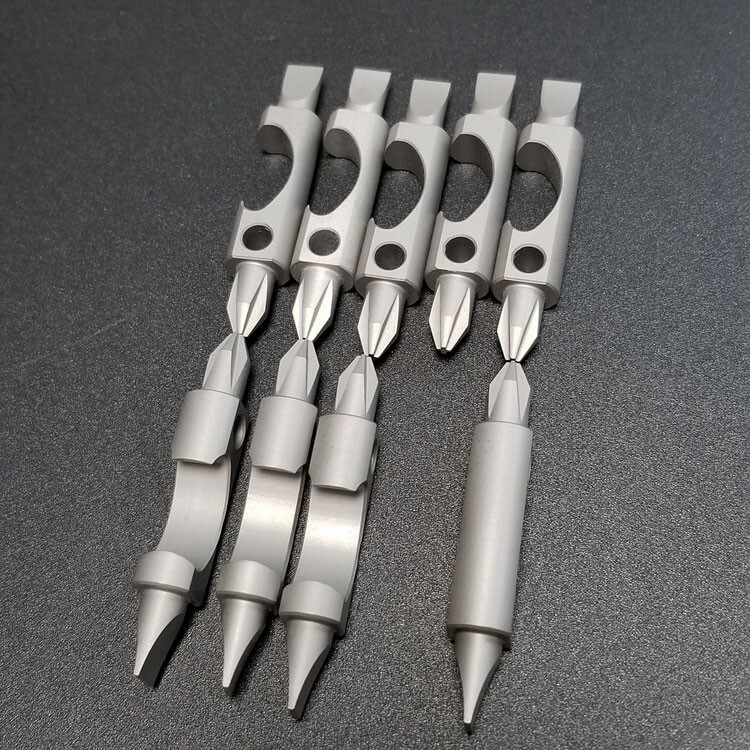 EDC Portable Titanium Multi Tools Bottle Opener Bolt Driver Screwdriver Keychain