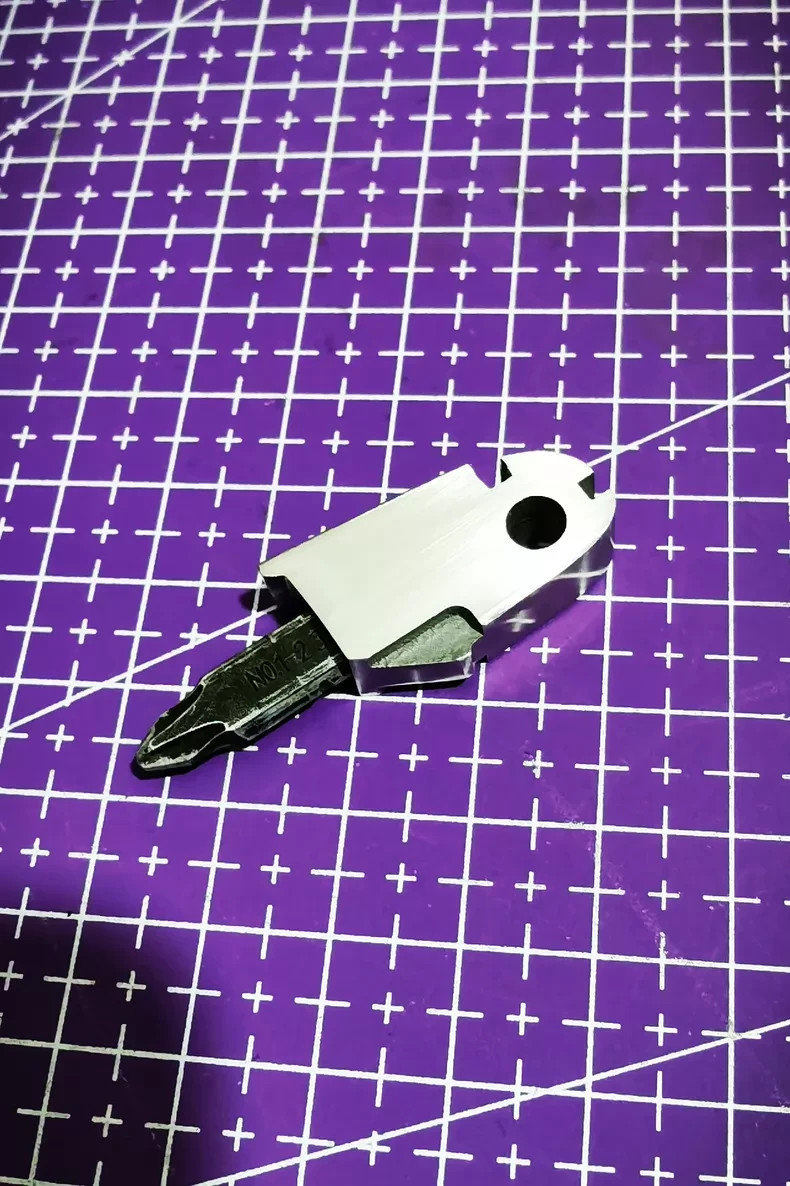 Bit Holder Adapter for Leatherman Surge Flat 1/4 Bit Stainless Mod