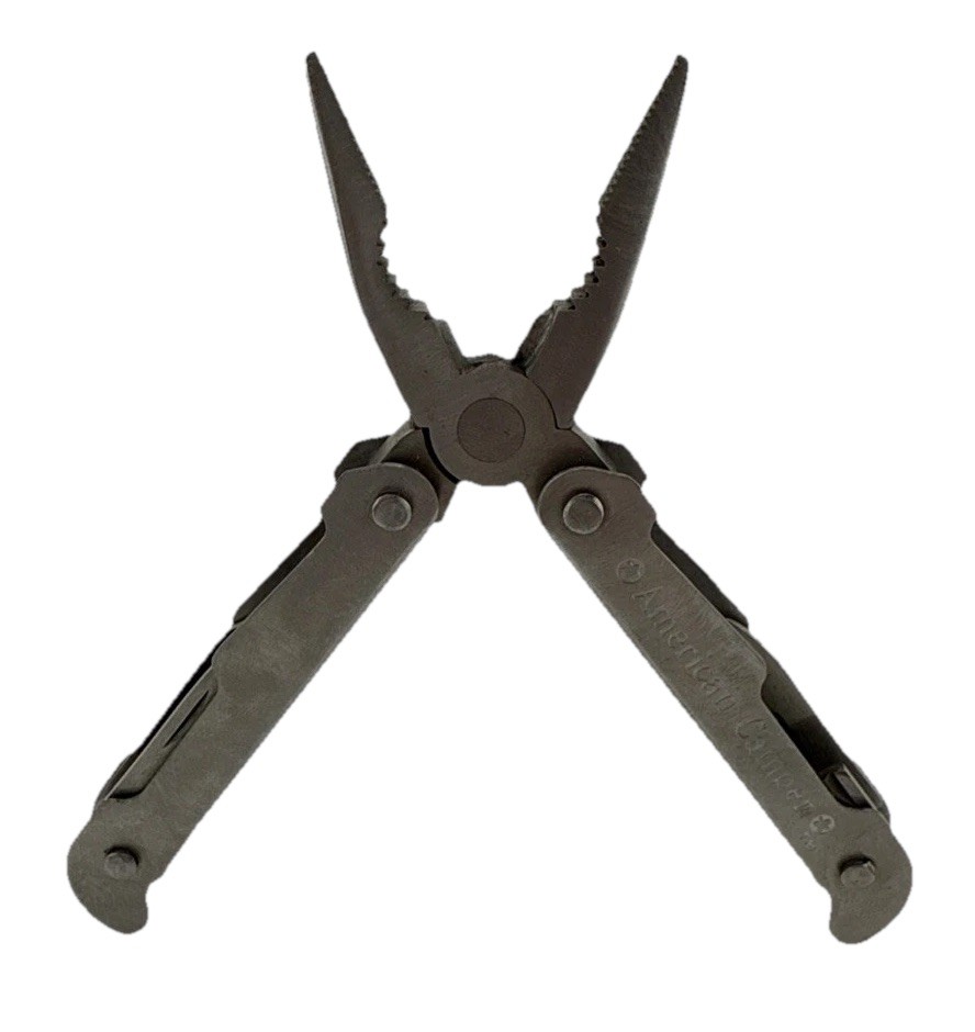 Vintage American Camper Multi-Tool With Leather Sheath