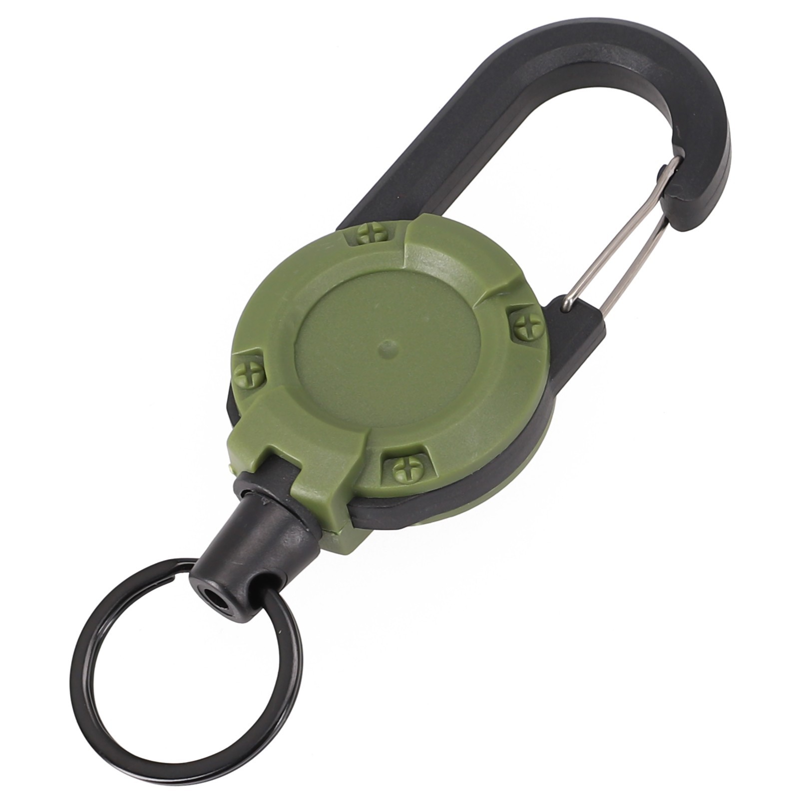 Versatile Keychain with Metal Key Ring Holds Your Keys and Essentials Securely