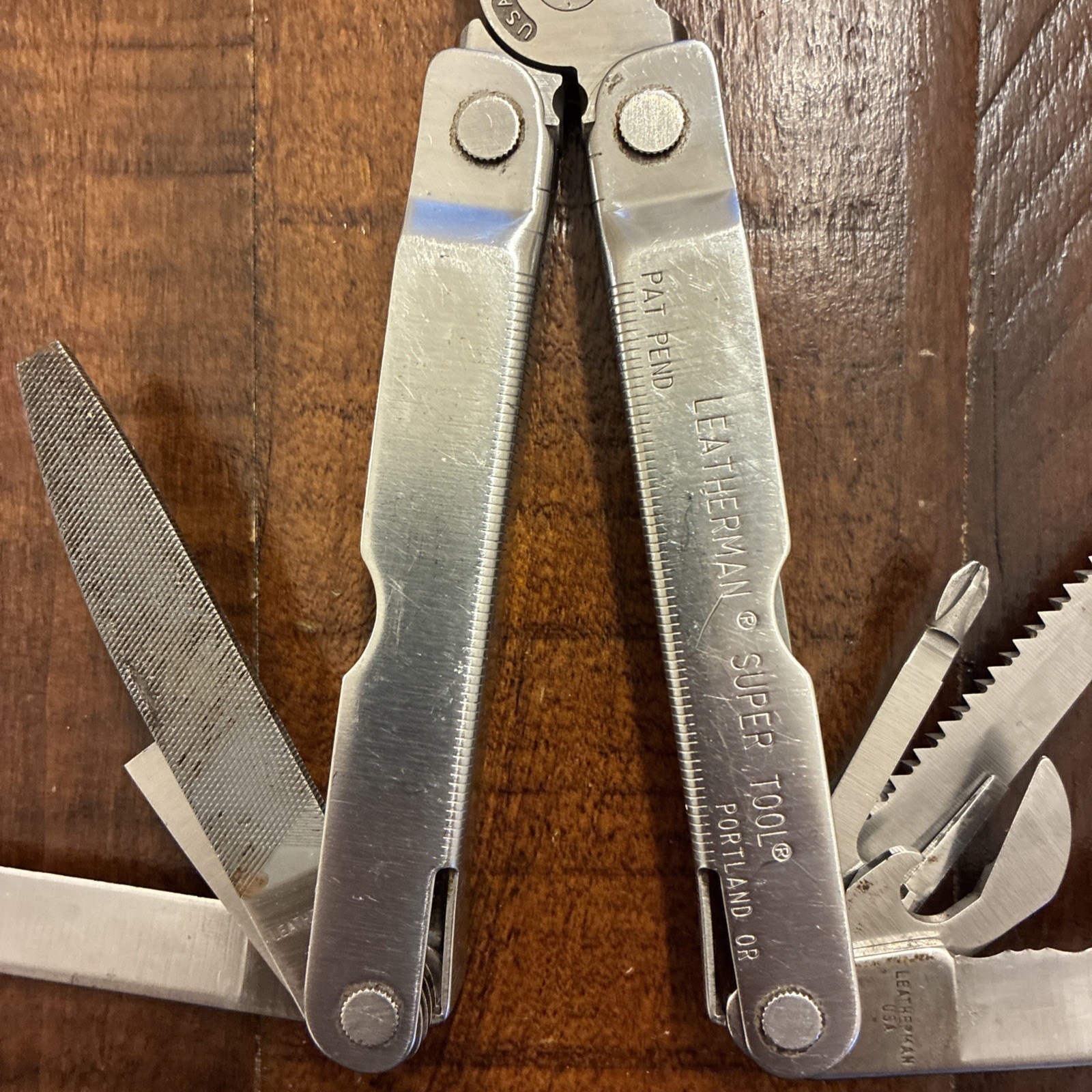 Leatherman Super Tool Multitool Vintage 1998 Pat Pend USA Made – Excellent