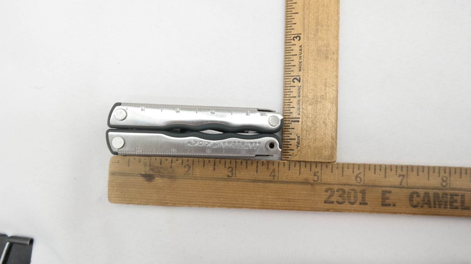 Leatherman Kick Multi-Tool, Retired, w/ Leather Sheath – Collectible TF