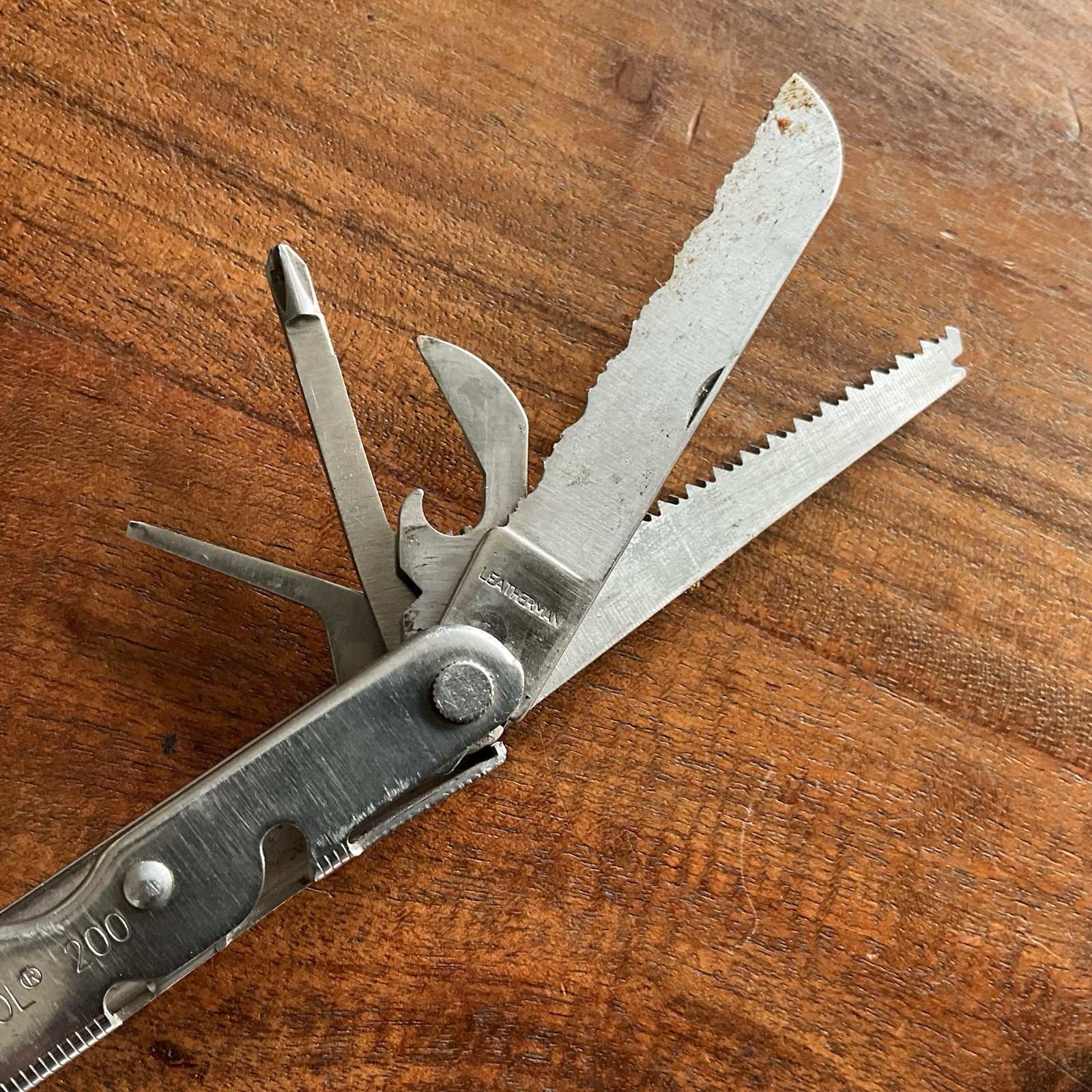 Leatherman Super Tool 200 Multitool Parts or Repair Date Code 0302 (March 2002)