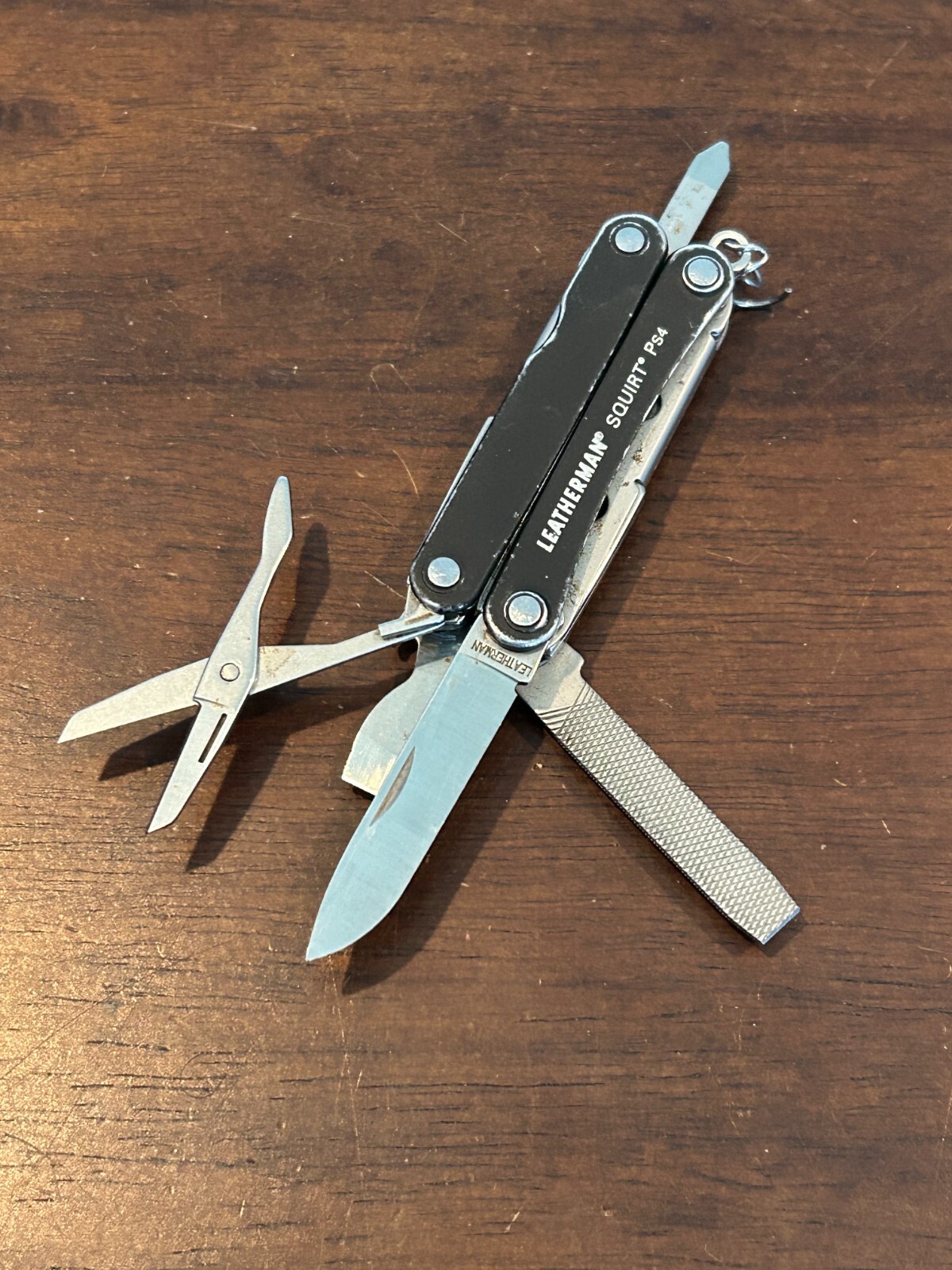 Leatherman Squirt PS4 Black Multi-Tool USA L219