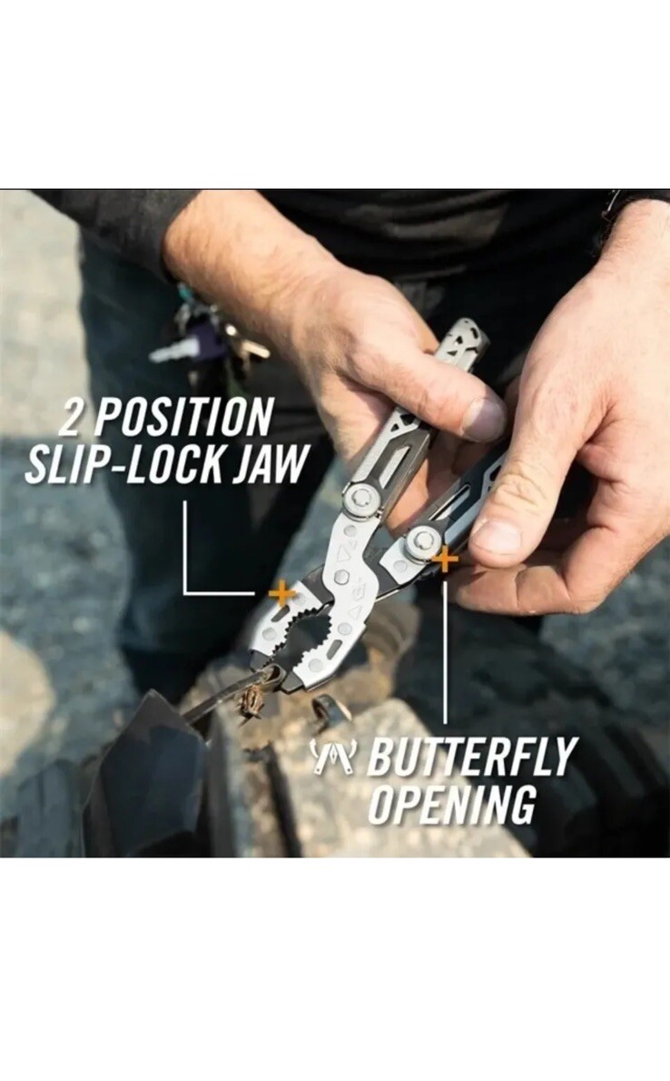 ~~Gerber Dual-Force Multi-Tool Pliers Black (12-in-1) NEW