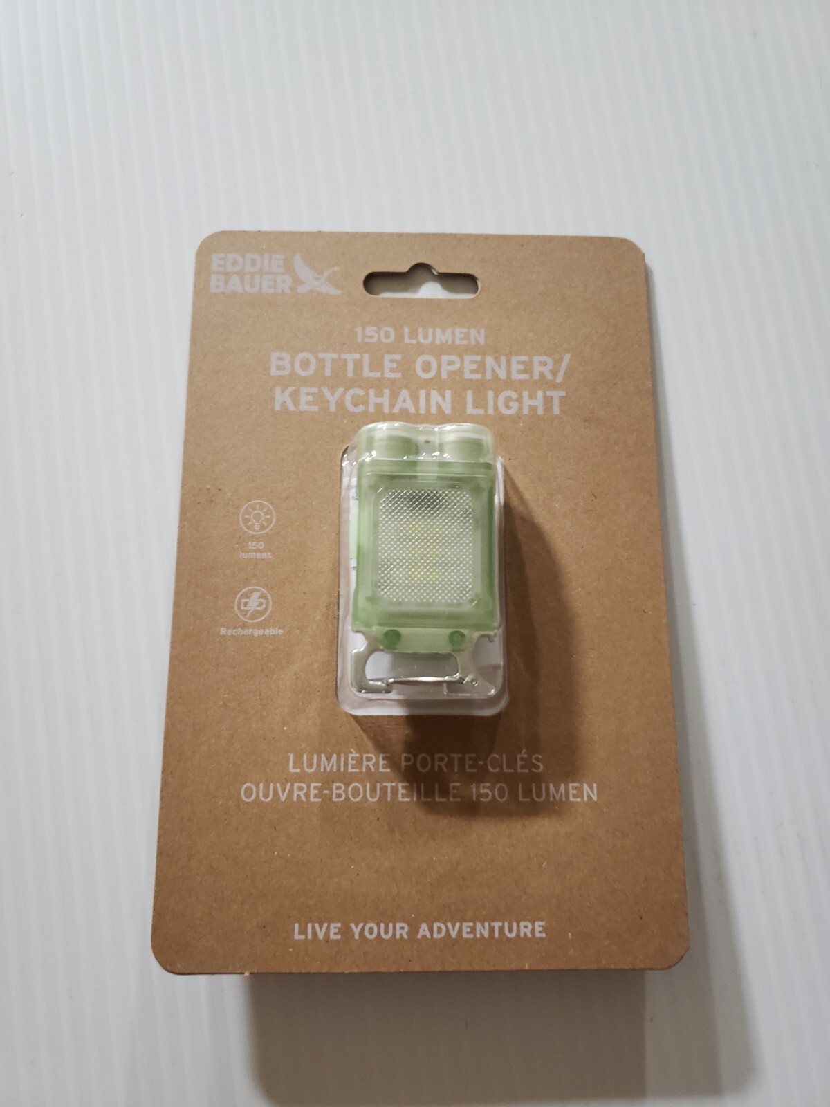 New Release – Eddie Bauer Bottle Opener Keychain Light LED Flashlight Emergency