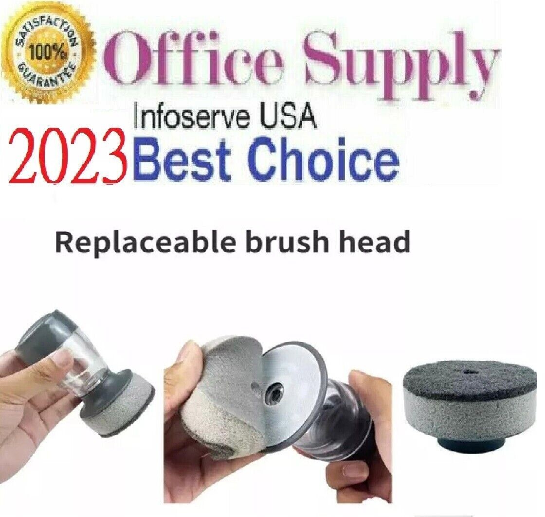 Dish Washing Brush With Soap Dispenser Palm Liquid Scrubber Kitchen Tool**
