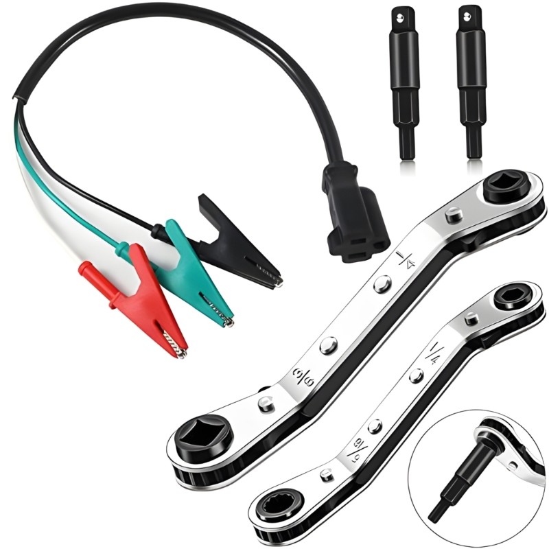 All Purpose Hand Tool Pack Offering Different Functions For HVAC specialists