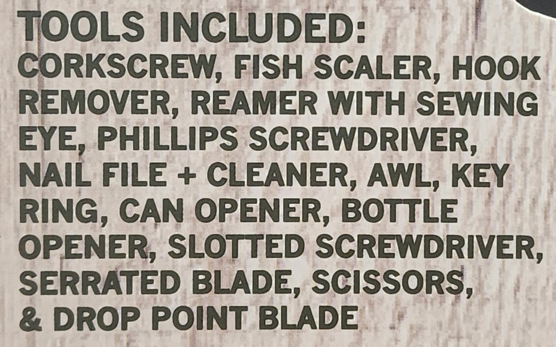 Outdoors Streamline Fishermans Multi Tool W/ Knife, Fish Scaler, Hook…